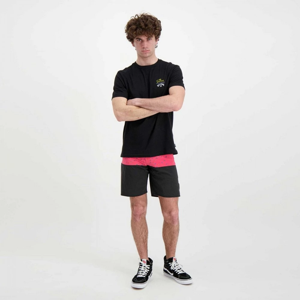 BILLABONG T-SHIRT SIMPSONS FAMILY COUCH Nero 7 BILLABONG T-SHIRT SIMPSONS FAMILY COUCH Nero - immagine 6