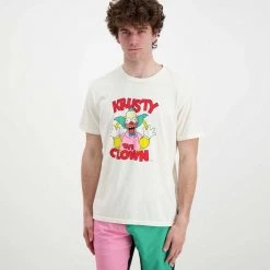 BILLABONG T-SHIRT SIMPSONS KRUSTY WW Bianco -Tendenza Italia billabong c1ss83bip2 t shirt simpsons krusty ww street style uomo 044693901 11 3
