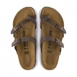 BIRKENSTOCK MAYARI Marrone -Tendenza Italia birkenstock 071061 mayari tutti sandali uomo 040760701 moka 3