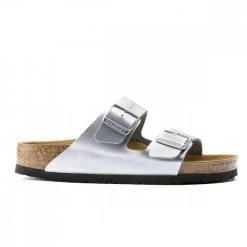 BIRKENSTOCK ARIZONA SILVER DONNA -Tendenza Italia birkenstock 1012283 arizona silver donna tutti sandali donna 044801901 silv 5