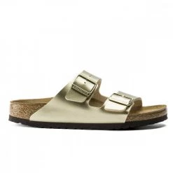 BIRKENSTOCK ARIZONA GOLD DONNA -Tendenza Italia birkenstock 1016111 arizona gold donna tutti sandali donna 044802101 gold 5