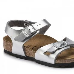 BIRKENSTOCK RIO SILVER METALLIC BAMBINA 36 39 13 BIRKENSTOCK RIO SILVER METALLIC BAMBINA 36 39 -Tendenza Italia birkenstock 1019201 rio silver metallic bambina 36 39 tutti sandali bambino 044802701 silv 6