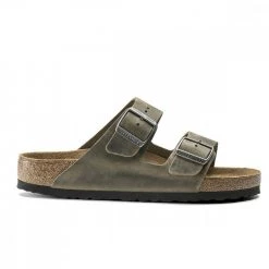 BIRKENSTOCK ARIZONA KAKHI OILED LEATHER SFB -Tendenza Italia birkenstock 1019377 arizona kakhi oiled leather sfb tutti sandali uomo 044802901 kakh 5
