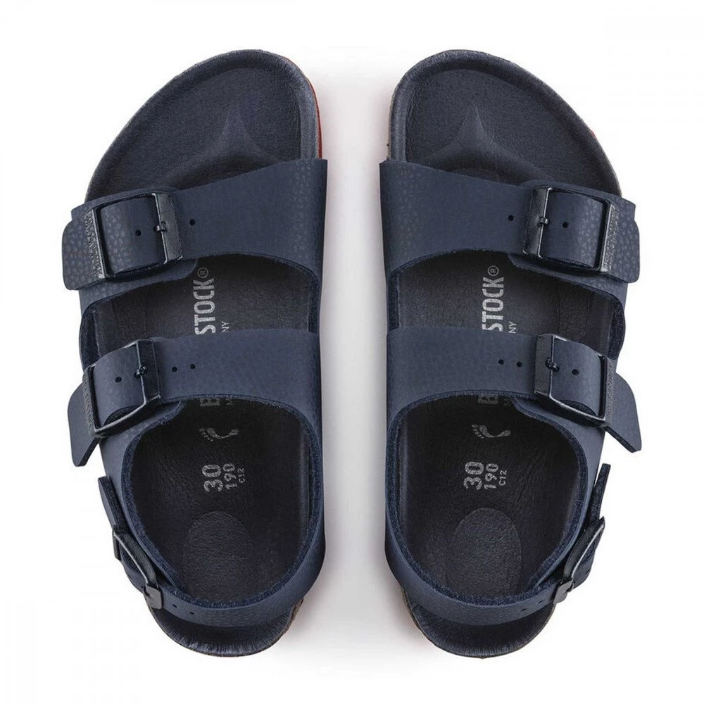 BIRKENSTOCK MILANO BLUE RED BAMBINO 36 39 5 BIRKENSTOCK MILANO BLUE RED BAMBINO 36 39 - immagine 3
