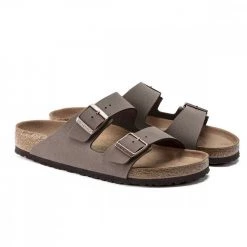BIRKENSTOCK ARIZONA MOKA VEGAN -Tendenza Italia birkenstock 1022861 arizona moka vegan tutti sandali uomo 044804801 moka 4