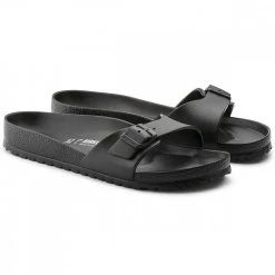 BIRKENSTOCK MADRID EVA BLACK Nero -Tendenza Italia birkenstock 128161 madrid eva black tutti sandali uomo 042590901 blk 4