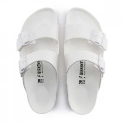 BIRKENSTOCK ARIZONA EVA WHITE DONNA Bianco -Tendenza Italia birkenstock 129443 arizona eva white donna tutti sandali donna 042591701 wht 3