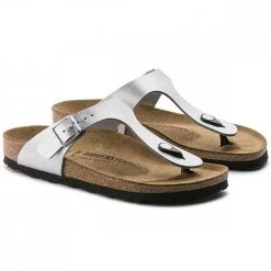 BIRKENSTOCK GIZEH SILVER DONNA 11 BIRKENSTOCK GIZEH SILVER DONNA -Tendenza Italia birkenstock 43851 gizeh silver donna tutti sandali donna 044804401 silv 4