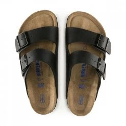 BIRKENSTOCK ARIZONA BLACK SFB -Tendenza Italia birkenstock 551253 arizona black sfb tutti sandali uomo 044804901 blk 3