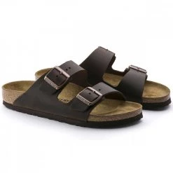 BIRKENSTOCK ARIZONA HABANA NERO -Tendenza Italia birkenstock 552113 arizona habana pelle tutti sandali uomo 042591901 blk 4
