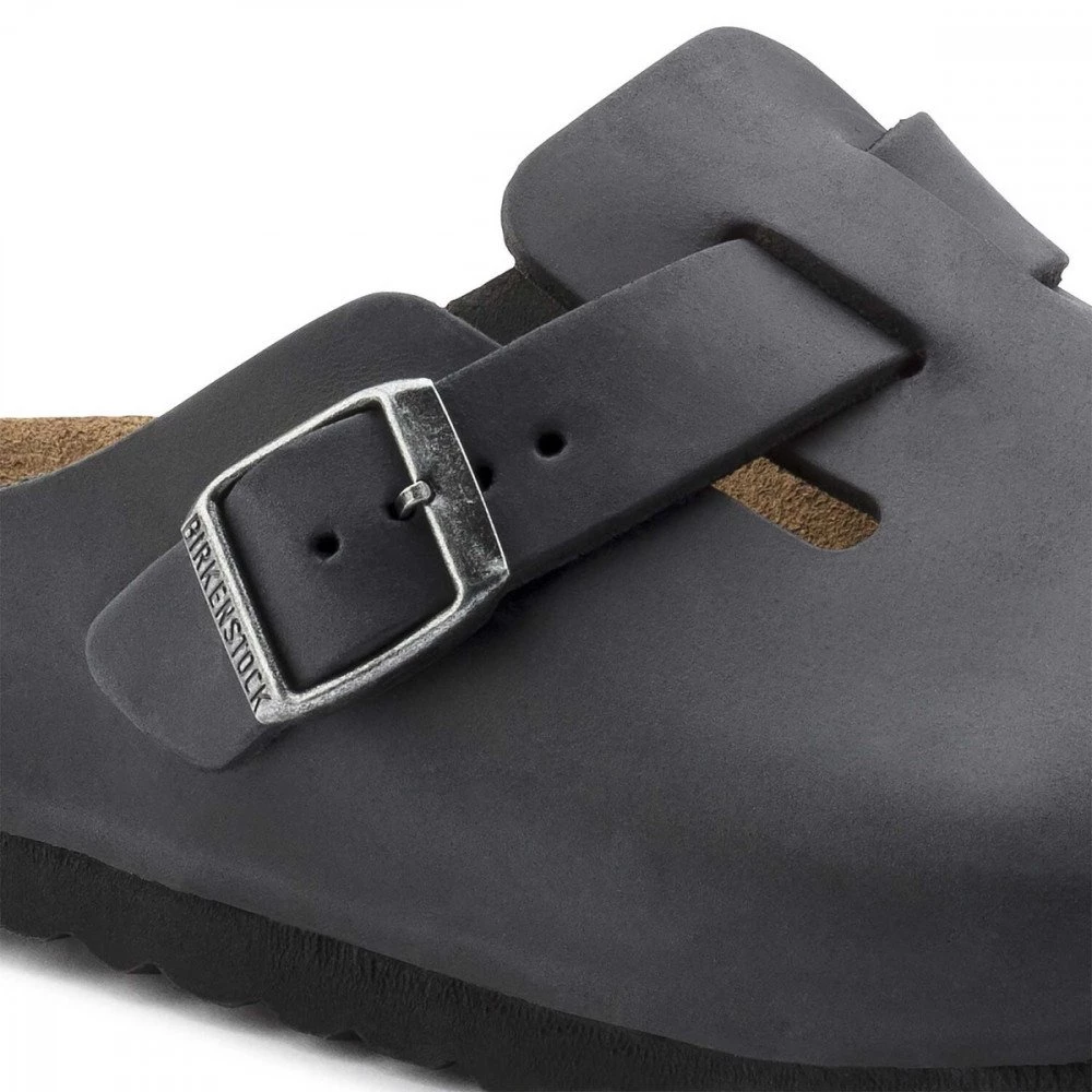 BIRKENSTOCK BOSTON HAVANA DONNA Nero 8 BIRKENSTOCK BOSTON HAVANA DONNA Nero - immagine 6