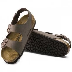 BIRKENSTOCK MILANO MOKA Marrone -Tendenza Italia birkenstock 634503 milano moka tutti sandali uomo 022007001 moka 2