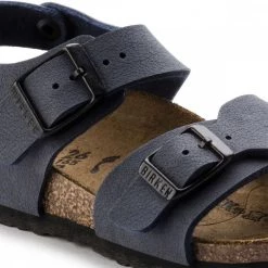BIRKENSTOCK NEW YORK NAVY BAMBINO 36 39 Blu -Tendenza Italia birkenstock 87773 new york navy bambino 36 39 tutti sandali bambino 042592201 navy 6