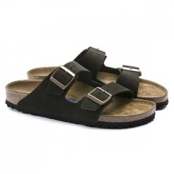 BIRKENSTOCK ARIZONA SUEDE MOKA -Tendenza Italia birkenstock 951313 arizona suede moka tutti sandali uomo 042592501 moka 4