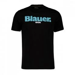 BLAUER T-SHIRT LOGO Nero