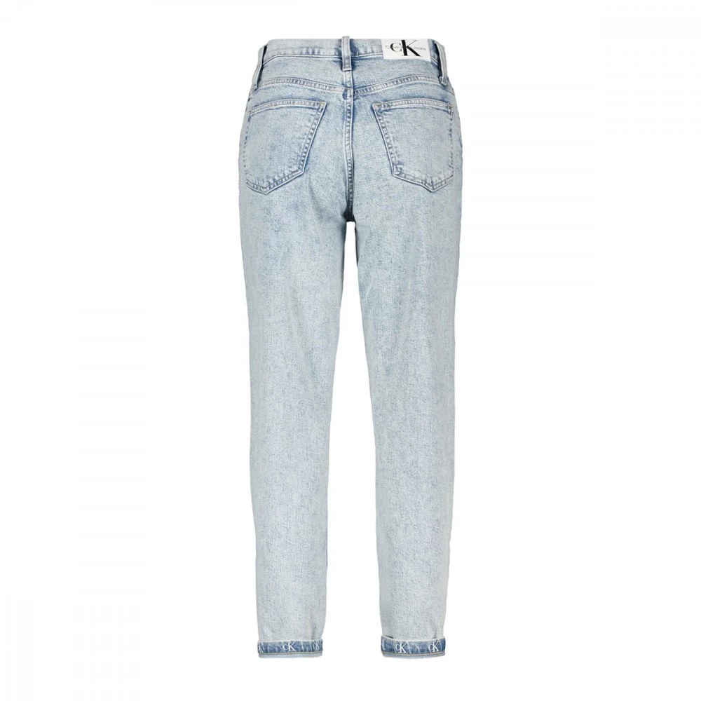 CALVIN KLEIN JEANS JEANS MOM DONNA Azzurro 5 CALVIN KLEIN JEANS JEANS MOM DONNA Azzurro - immagine 3