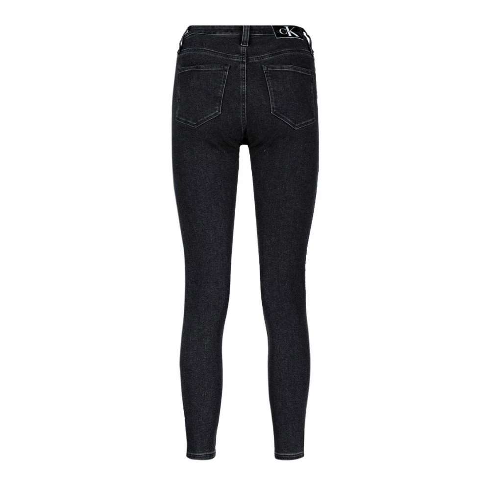 CALVIN KLEIN JEANS JEANS SUPER SKINNY DONNA Nero - immagine 3