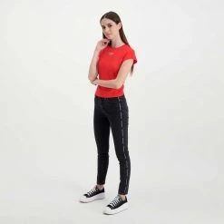 CALVIN KLEIN JEANS JEANS SUPER SKINNY DONNA Nero -Tendenza Italia calvin klein jeans j20j217874 jeans super skinny donna casual donna 044970201 1by 6