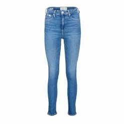 CALVIN KLEIN JEANS JEANS SKINNY DONNA Azzurro