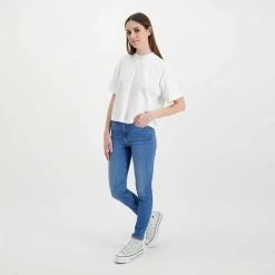 CALVIN KLEIN JEANS JEANS SKINNY DONNA Azzurro -Tendenza Italia calvin klein jeans j20j217891 jeans skinny donna casual donna 044970301 1a4 6
