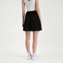 CALVIN KLEIN JEANS GONNA REPEAT LOGO ELASTIC DONNA Nero -Tendenza Italia calvin klein jeans j20j218193 gonna repeat logo elastic donna casual donna 044971501 beh 4