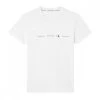 CALVIN KLEIN JEANS T-SHIRT REPEAT LOGO Bianco -Tendenza Italia calvin klein jeans j30j319896 t shirt ss repeat logo casual uomo 044625601 yaf 1
