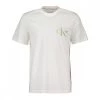 CALVIN KLEIN JEANS T-SHIRT MONOGRAM RETRO Bianco