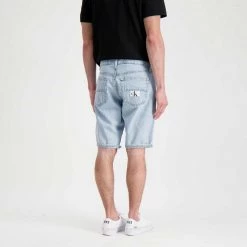 CALVIN KLEIN JEANS BERMUDA IN DENIM REGULAR Azzurro 12 CALVIN KLEIN JEANS BERMUDA IN DENIM REGULAR Azzurro -Tendenza Italia calvin klein jeans j30j320521 bermuda in denim regular casual uomo 044627501 1aa 5