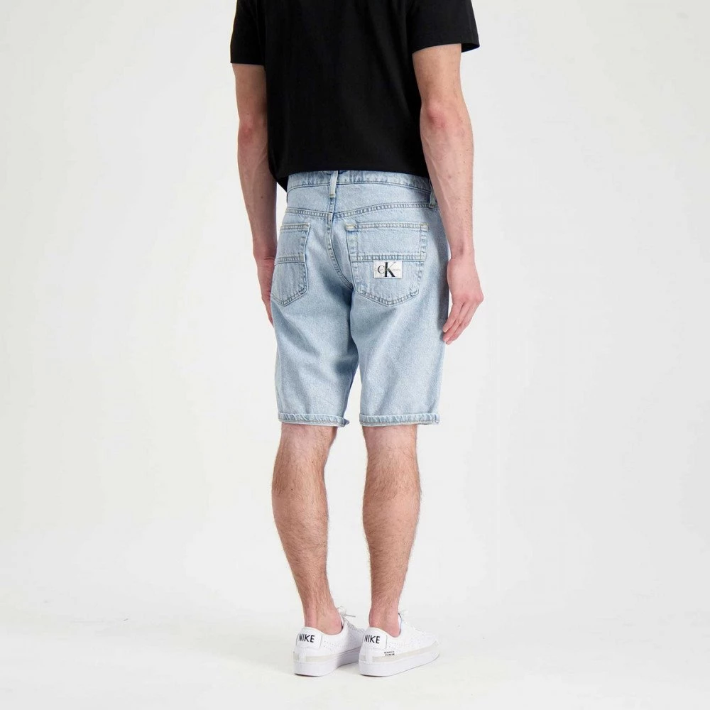 CALVIN KLEIN JEANS BERMUDA IN DENIM REGULAR Azzurro 7 CALVIN KLEIN JEANS BERMUDA IN DENIM REGULAR Azzurro - immagine 5