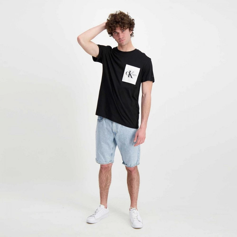 CALVIN KLEIN JEANS BERMUDA IN DENIM REGULAR Azzurro 8 CALVIN KLEIN JEANS BERMUDA IN DENIM REGULAR Azzurro - immagine 6