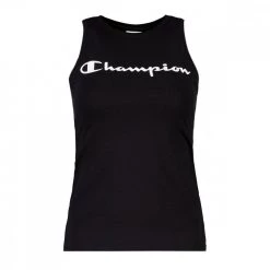 CHAMPION CANOTTA LOGO DONNA Nero