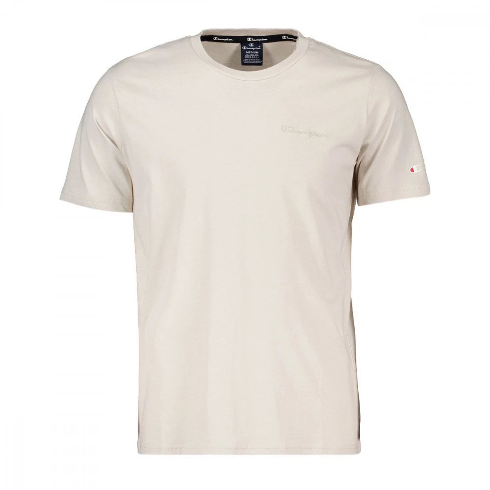 CHAMPION T-SHIRT LOGO PICCOLO Beige 3 CHAMPION T-SHIRT LOGO PICCOLO Beige