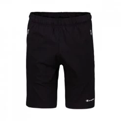 CHAMPION BERMUDA JERSEY TASCHE ZIP Nero