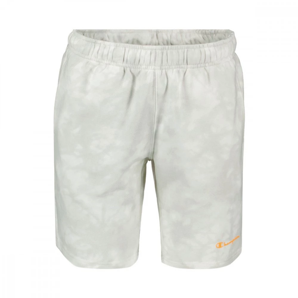 CHAMPION BERMUDA TIE DYE GARZATO Bianco 3 CHAMPION BERMUDA TIE DYE GARZATO Bianco