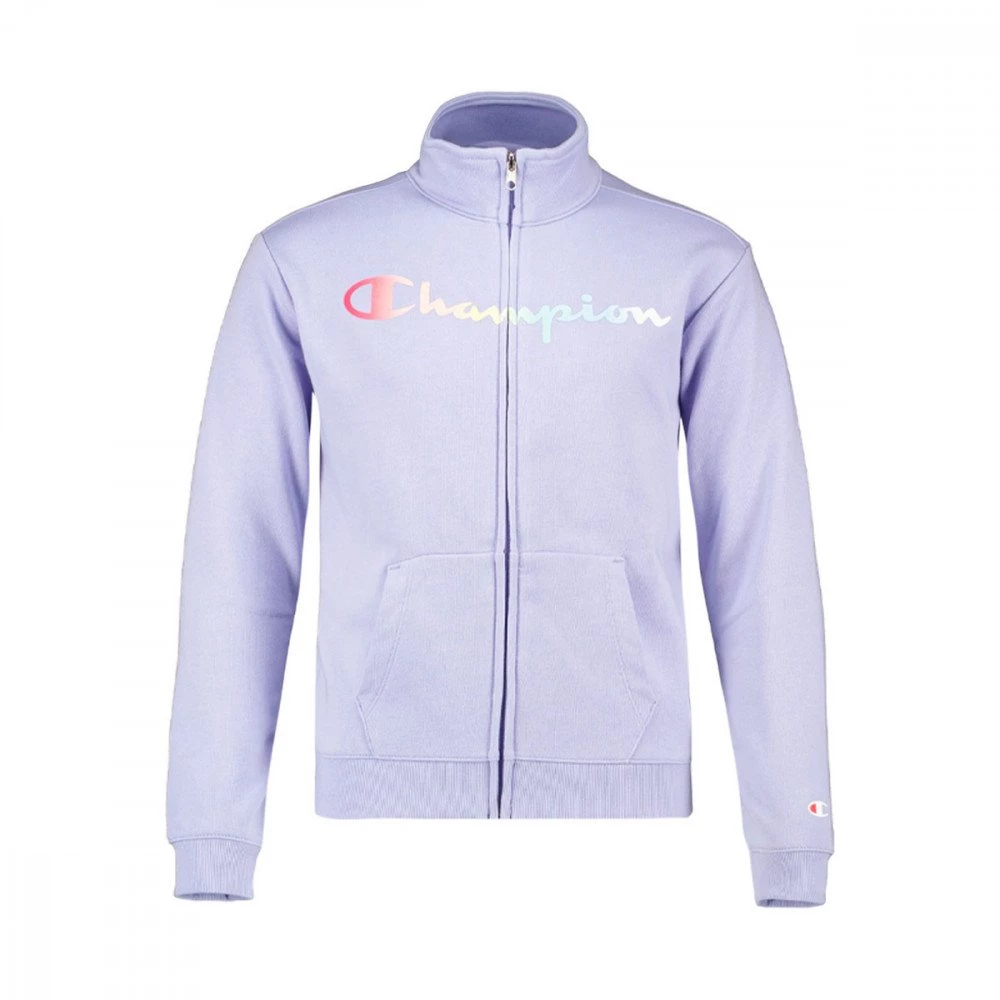 CHAMPION TUTA FULL ZIP GARZATA BAMBINA Blu, Viola 4 CHAMPION TUTA FULL ZIP GARZATA BAMBINA Blu, Viola - immagine 2