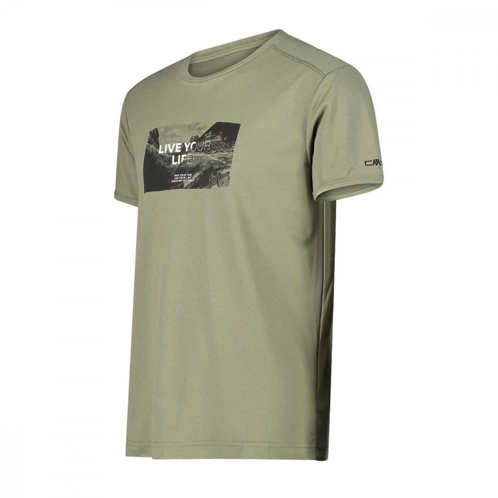 CMP T-SHIRT PIQUET GRAFICA - immagine 2