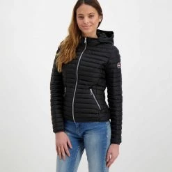 COLMAR ORIGINALS PIUMINO LEGGERO RECYCLED DONNA Nero -Tendenza Italia colmar originals md2224u9vx piumino leggero con cappuccio recycled donna giacconi donna 044984501 99 3