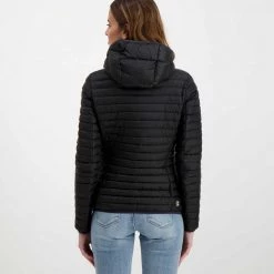 COLMAR ORIGINALS PIUMINO LEGGERO RECYCLED DONNA Nero -Tendenza Italia colmar originals md2224u9vx piumino leggero con cappuccio recycled donna giacconi donna 044984501 99 4