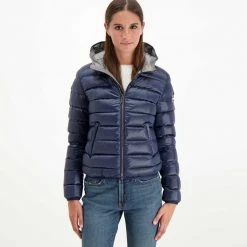 COLMAR ORIGINALS PIUMINO CON CAPPUCCIO DONNA Blu -Tendenza Italia colmar originals md22865wg piumino con cappuccio donna giacconi donna 043866401 68 3