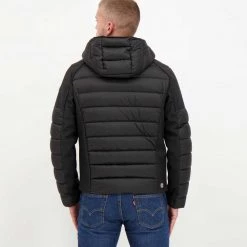 COLMAR ORIGINALS PIUMINO CON INSERTI SCUBA Nero -Tendenza Italia colmar originals mu1286r1wq piumino con inserti scuba giacconi uomo 043861701 99 4