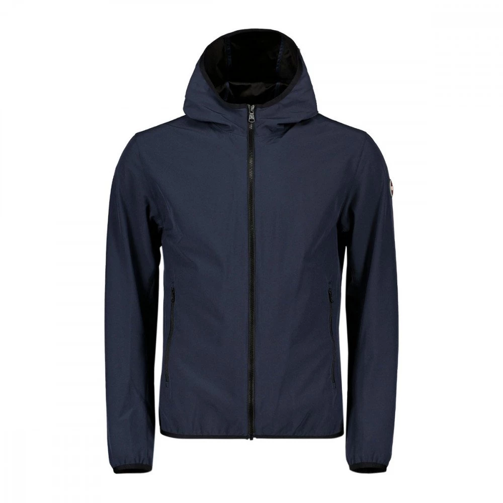 COLMAR ORIGINALS GIACCA CON CAPPUCCIO IN SOFTSHELL Blu 4 COLMAR ORIGINALS GIACCA CON CAPPUCCIO IN SOFTSHELL Blu - immagine 2