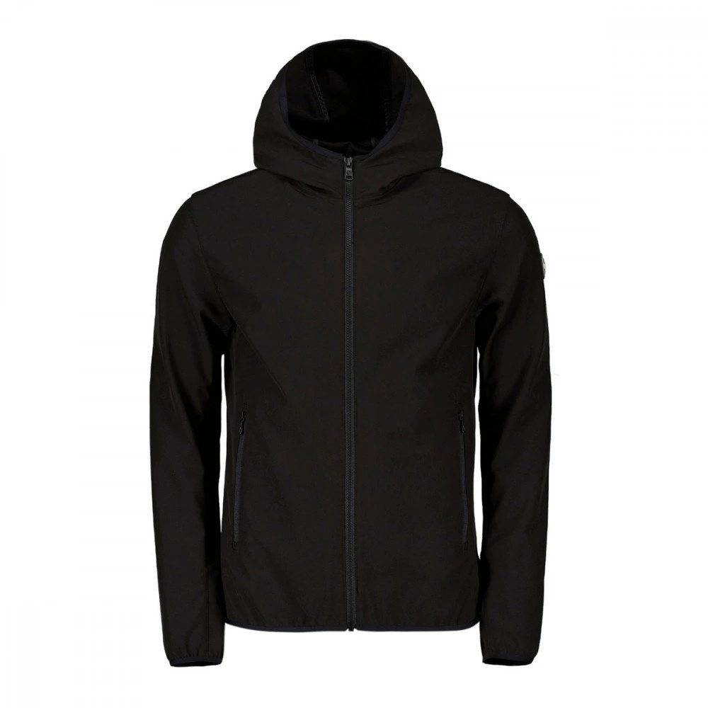COLMAR ORIGINALS GIACCA CON CAPPUCCIO IN SOFTSHELL Nero 4 COLMAR ORIGINALS GIACCA CON CAPPUCCIO IN SOFTSHELL Nero - immagine 2