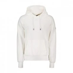 COLMAR ORIGINALS FELPA CAPPUCCIO IN OTTOMAN Bianco