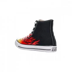 CONVERSE CHUCK TAYLOR ALL STAR HI FLAME Nero -Tendenza Italia converse 171130c chuck taylor all star hi flame tutte sneaker uomo 042087301 blfl 3