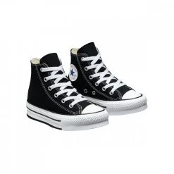 CONVERSE CHUCK TAYLOR ALL STAR HI EVA PLATFORM BAMBINA Nero 9 CONVERSE CHUCK TAYLOR ALL STAR HI EVA PLATFORM BAMBINA Nero -Tendenza Italia converse 372859c chuck taylor all star hi eva platform bambina tutte sneaker bambino 044450701 blk 3