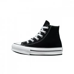 CONVERSE CHUCK TAYLOR ALL STAR HI EVA PLATFORM BAMBINA Nero 11 CONVERSE CHUCK TAYLOR ALL STAR HI EVA PLATFORM BAMBINA Nero -Tendenza Italia converse 372859c chuck taylor all star hi eva platform bambina tutte sneaker bambino 044450701 blk 6