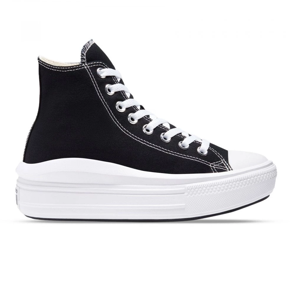 CONVERSE CHUCK TAYLOR ALL STAR MOVE HI TOP DONNA Nero 3 CONVERSE CHUCK TAYLOR ALL STAR MOVE HI TOP DONNA Nero