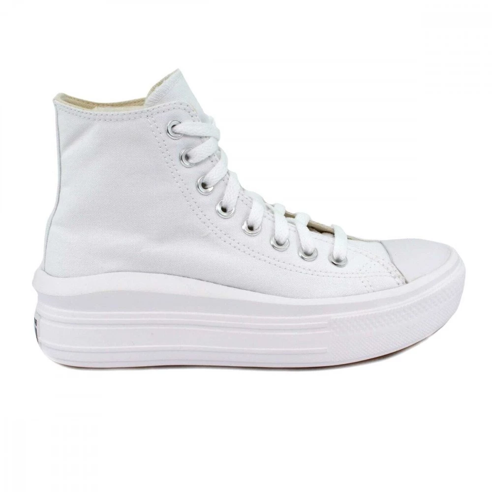 CONVERSE CHUCK TAYLOR ALL STAR MOVE HI TOP DONNA Bianco 3 CONVERSE CHUCK TAYLOR ALL STAR MOVE HI TOP DONNA Bianco