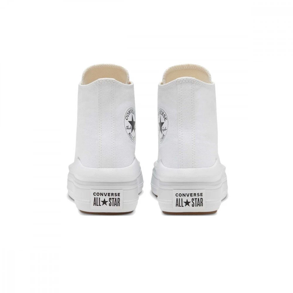 CONVERSE CHUCK TAYLOR ALL STAR MOVE HI TOP DONNA Bianco 5 CONVERSE CHUCK TAYLOR ALL STAR MOVE HI TOP DONNA Bianco - immagine 3