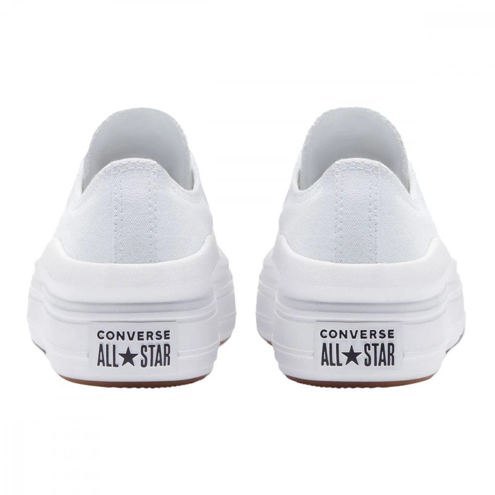 CONVERSE CHUCK TAYLOR ALL STAR MOVE OX PLATFORM Bianco 6 CONVERSE CHUCK TAYLOR ALL STAR MOVE OX PLATFORM Bianco - immagine 4